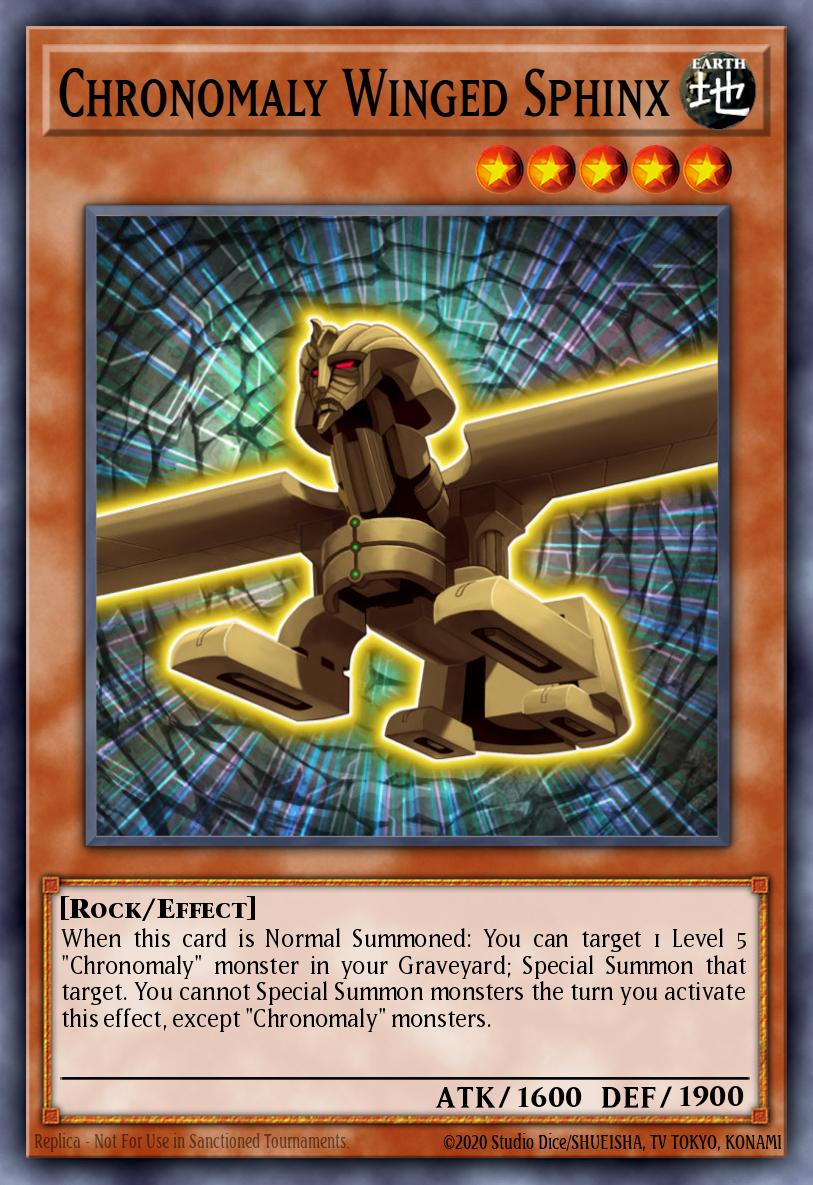 Sphinx Ailé Chronomal
