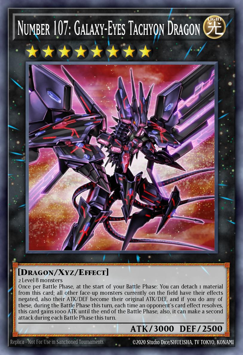Numéro 107 : Dragon Tachyon aux Yeux Galactiques