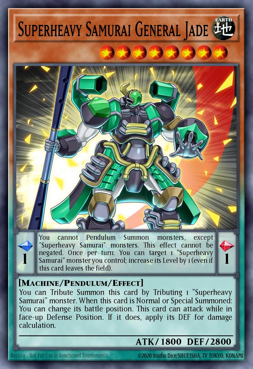 Général Samouraï Supralourd de Jade
