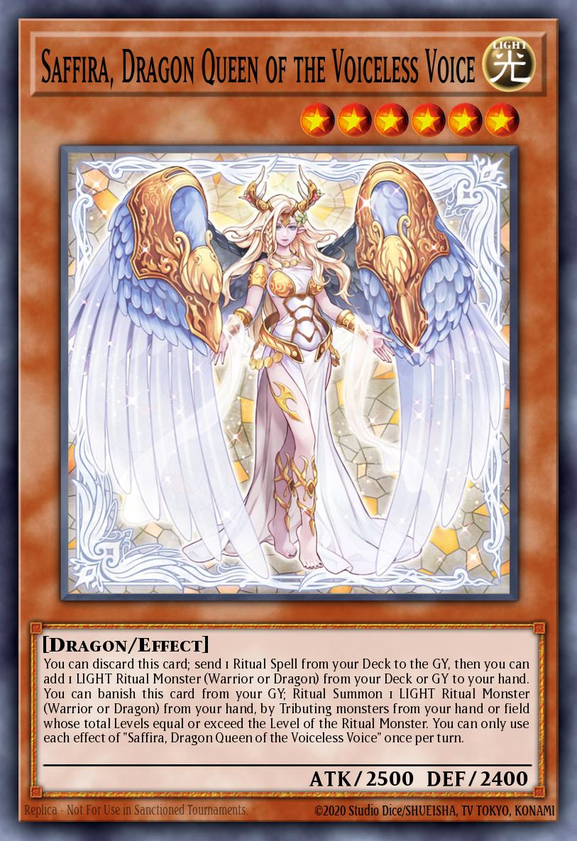 Saffira, Reine Dragon de la Sans Voix