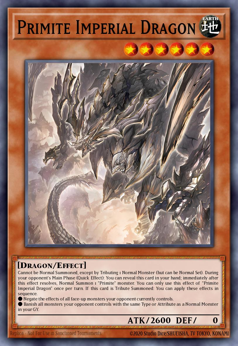 Dragon Impérial Primite