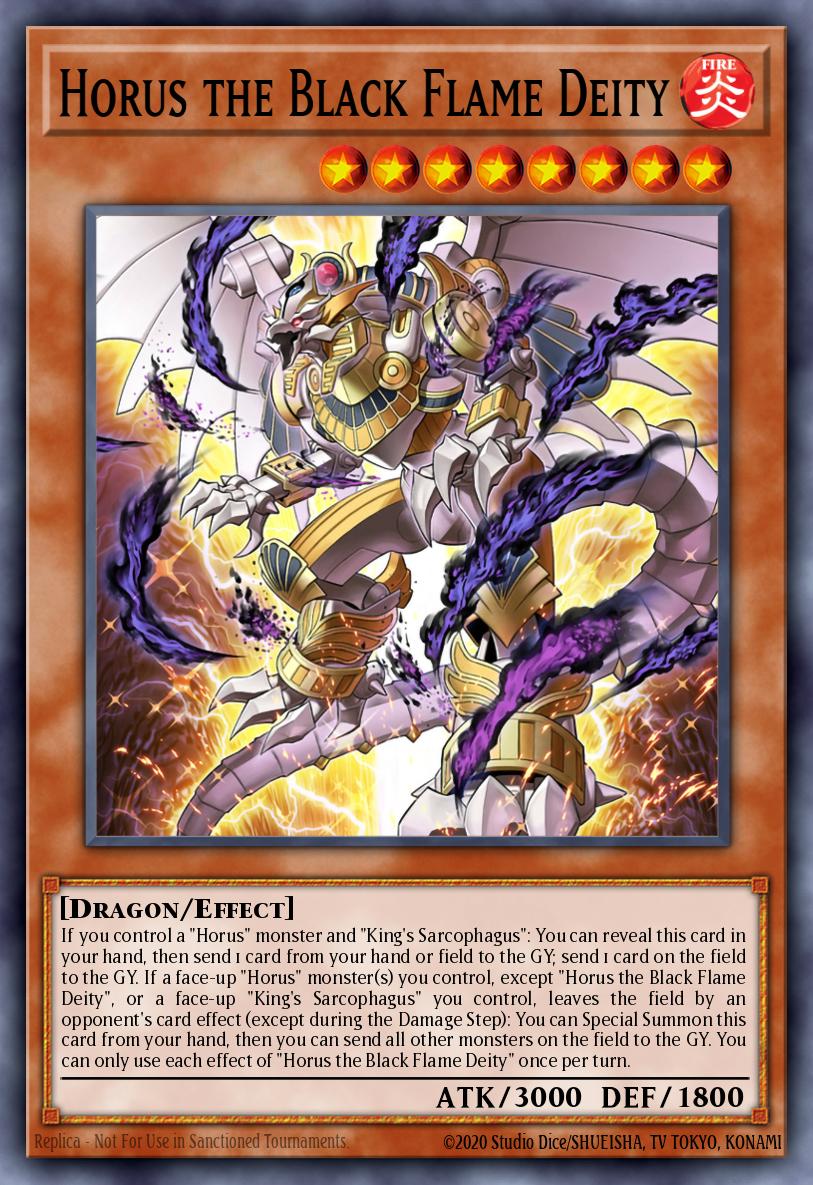 Horus Divinité de la Flamme Noire
