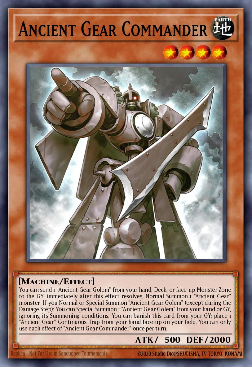Commandant Rouages Ancients