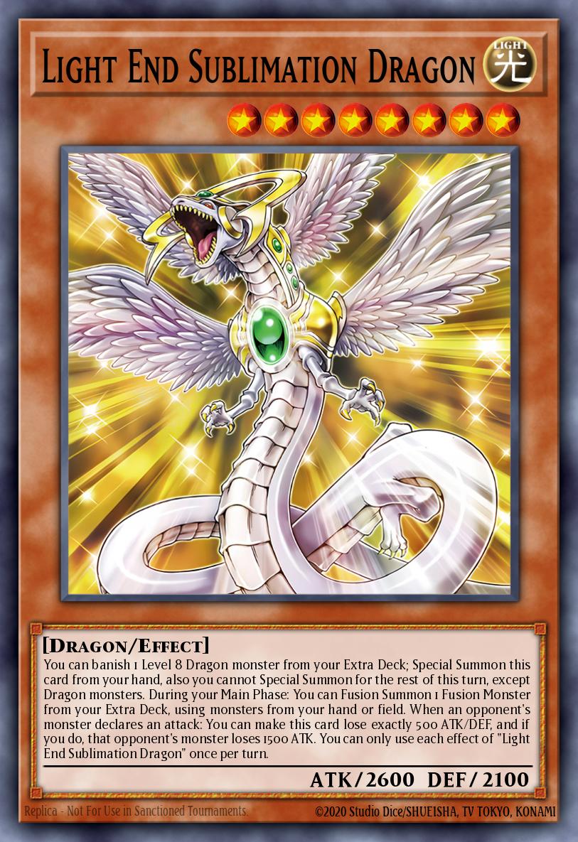 Dragon de Sublimation Ultime de Lumière
