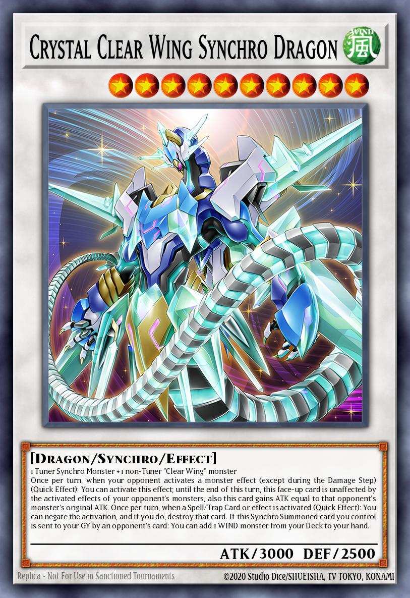 Dragon Synchro de l'Aile Claire de Cristal