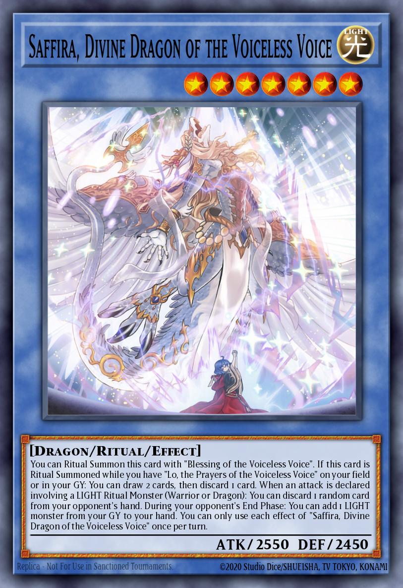 Saffira, Dragon Divin de la Sans Voix