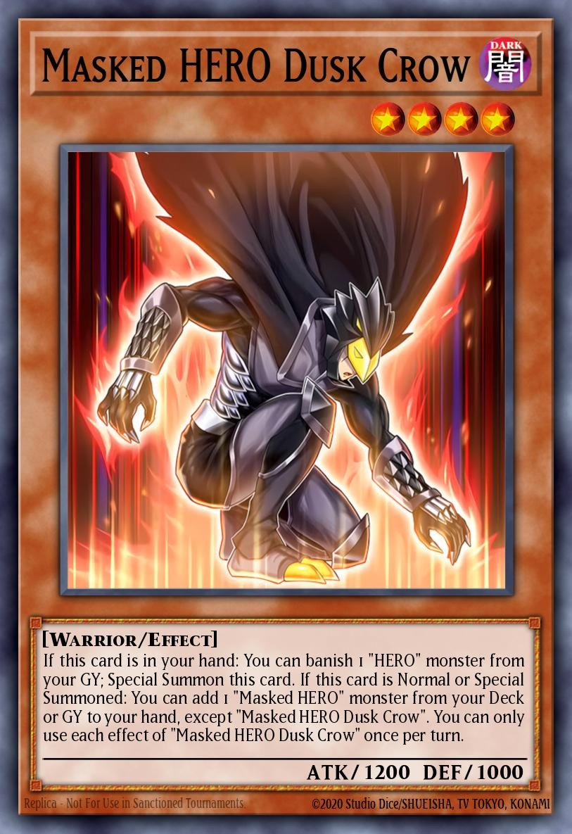 Dusk Crow, HÉROS Masqué