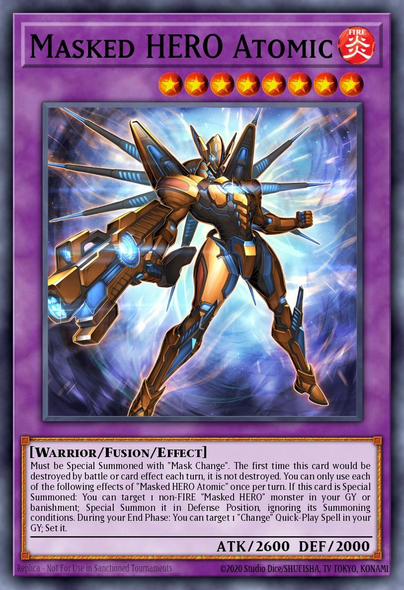 Atomic, HÉROS Masqué