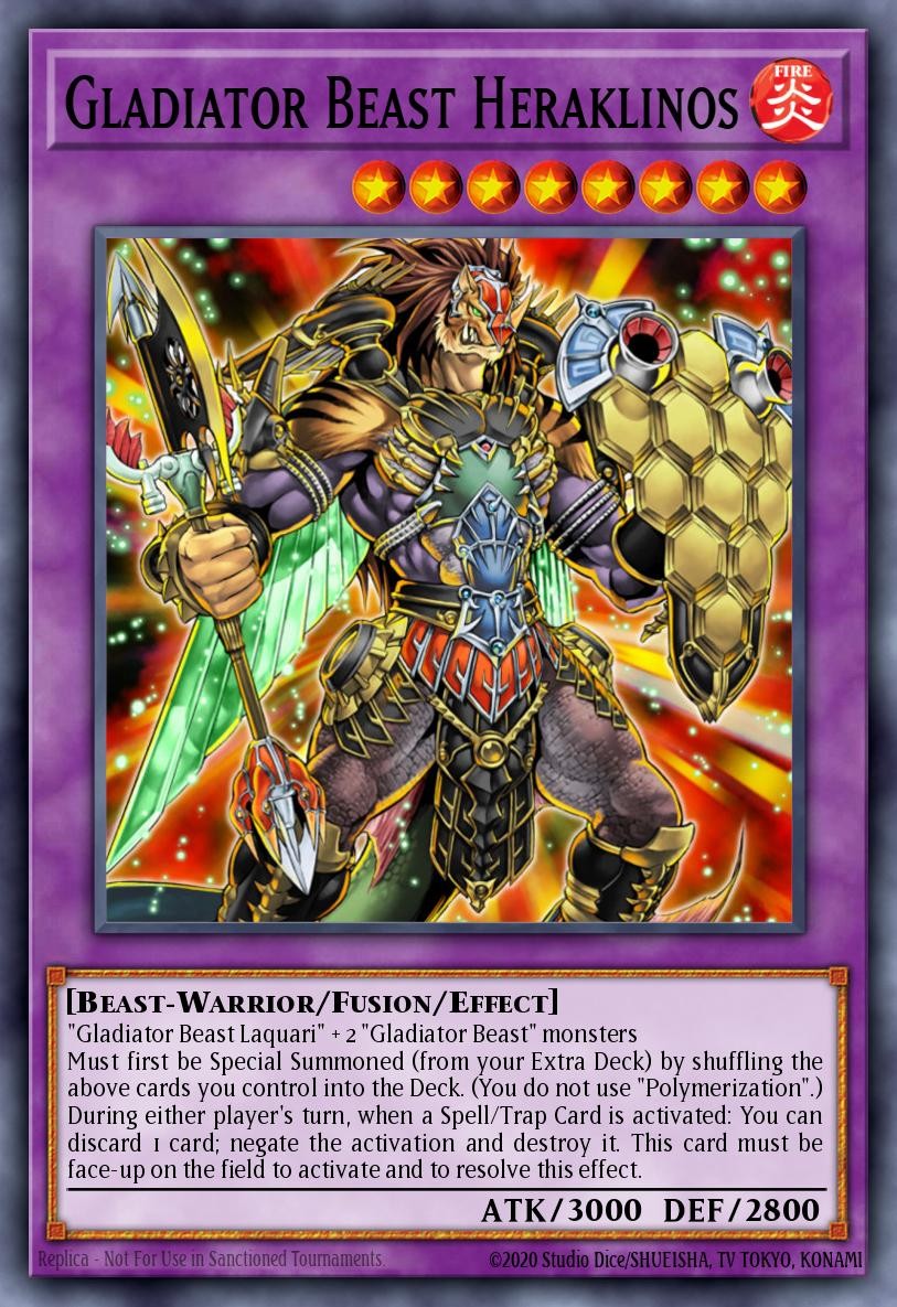 Heraklinos, Bête Gladiateur