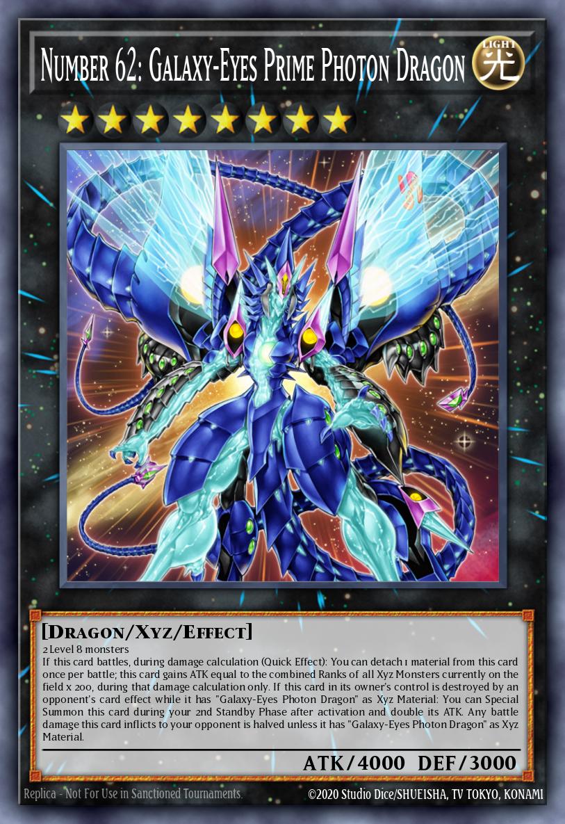 Numéro 62 : Dragon Photon Primordial aux Yeux Galactiques