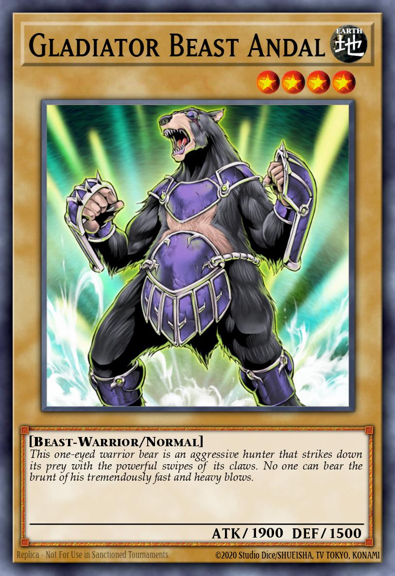 Andal, Bête Gladiateur