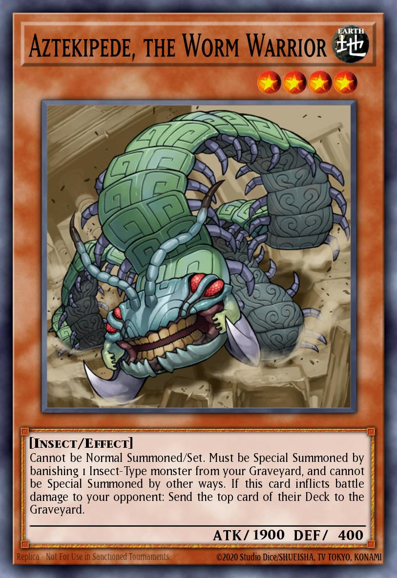 Aztekipede, le Ver Guerrier