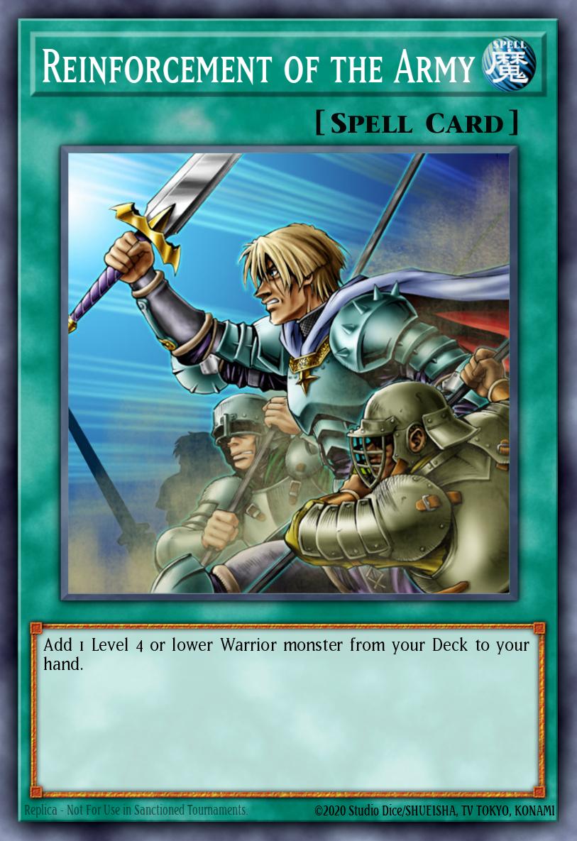 Renfort de l'Armée
