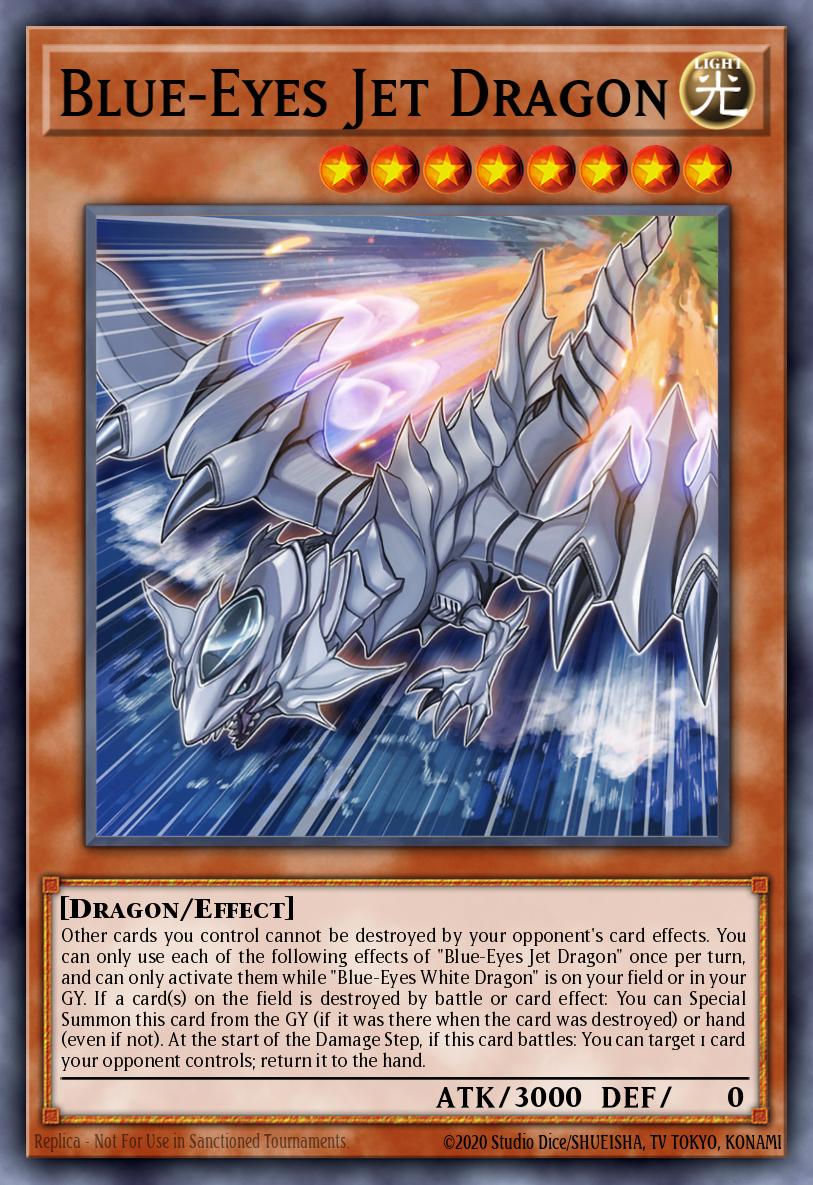 Dragon à Réaction aux Yeux Bleus