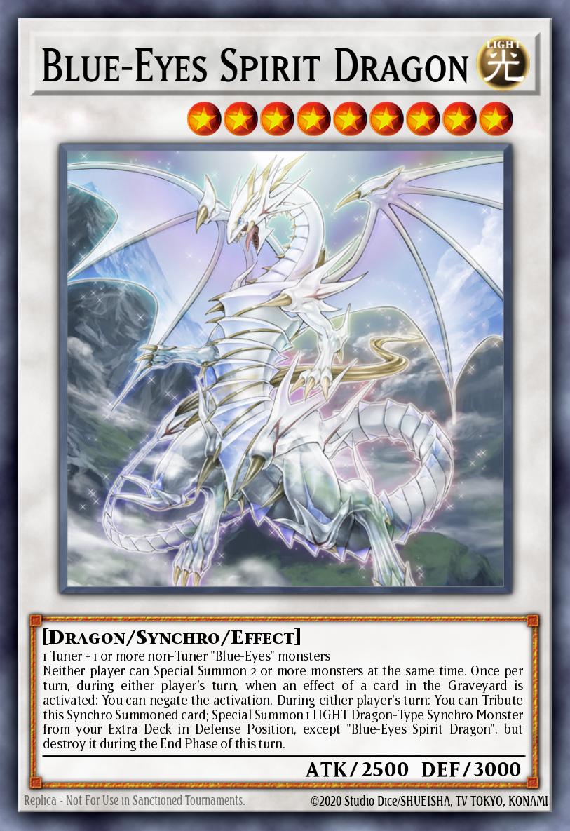 Dragon Esprit aux Yeux Bleus