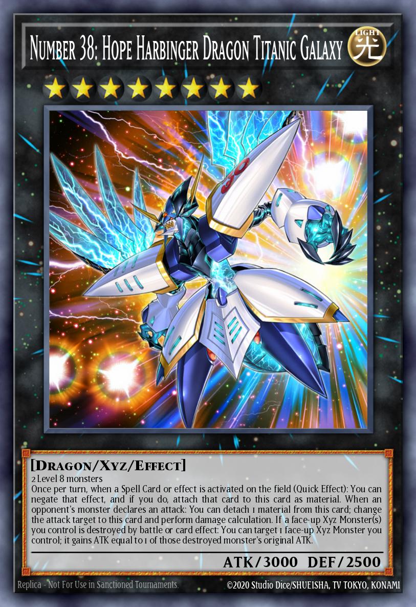 Numéro 38 : Espoir Annonciateur Dragon Titanesque Galactique