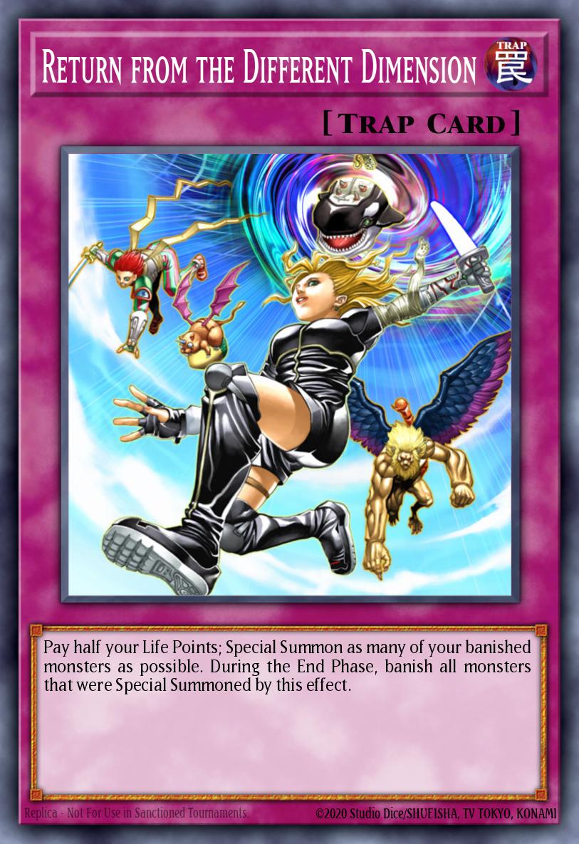 Retour de La Dimension Différente