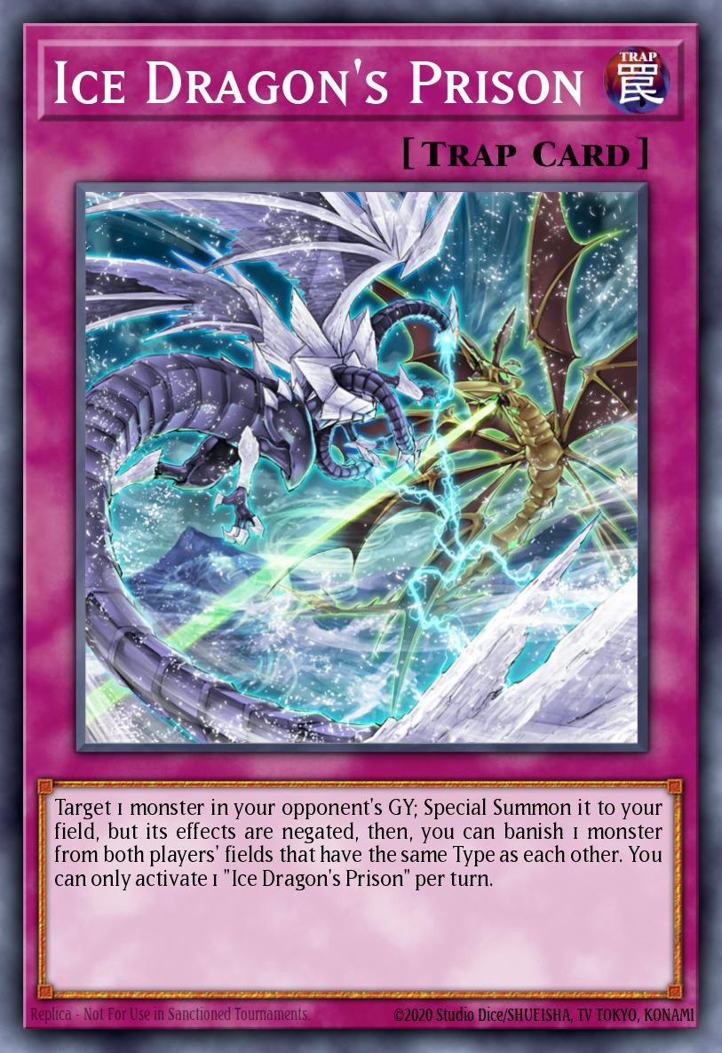 Prison du Dragon de Glacee