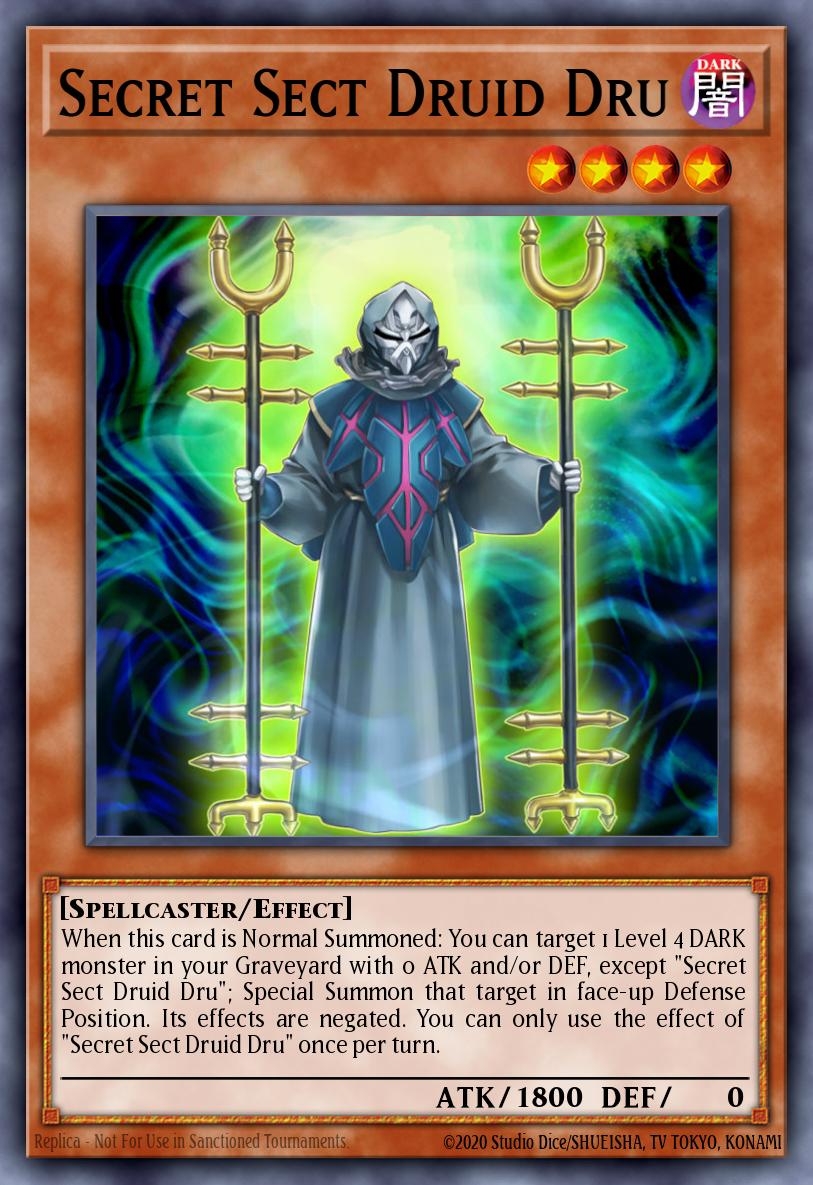 Druide Dru Secte Secrète