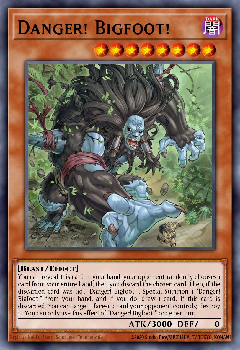 Danger ! Bigfoot !