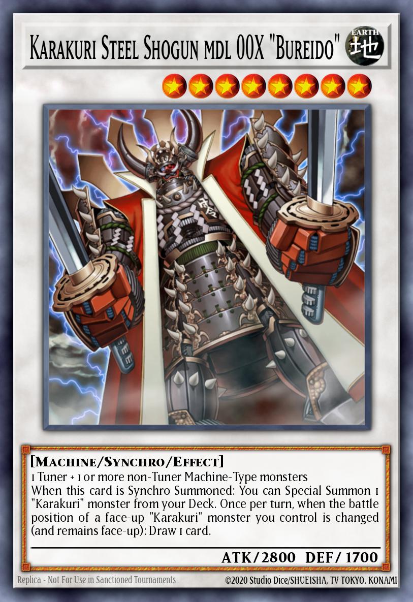 Karakuri 00X "Bureido" le Shogun d'Acier