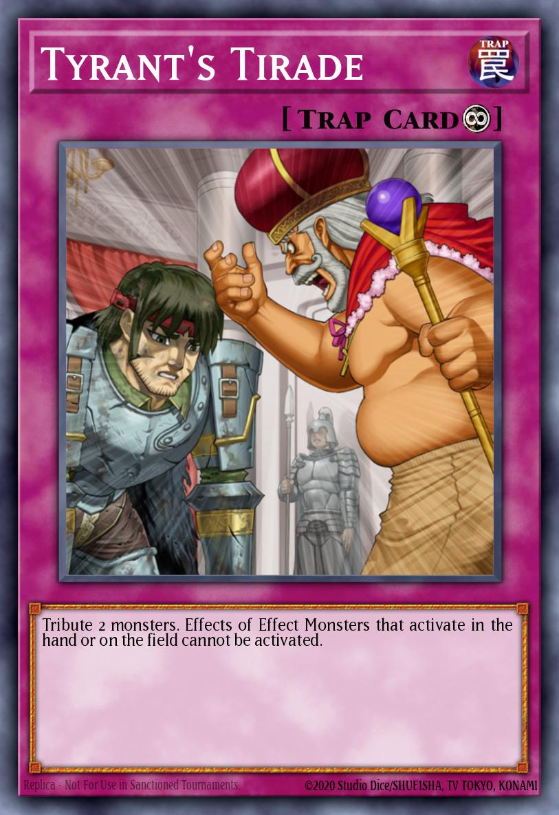 Tirade du Tyran