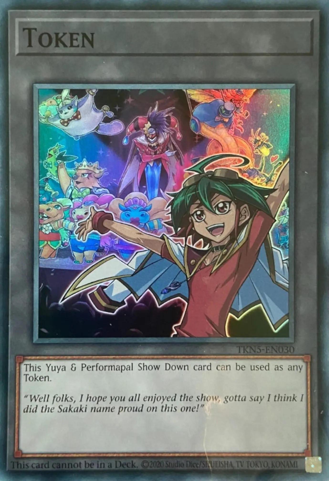 Token (Yuya and "Performapal Show Down")