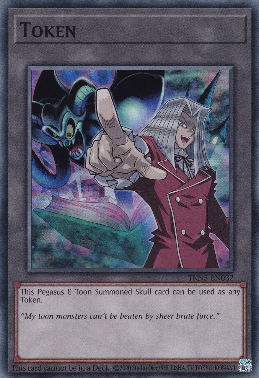 Token (Pegasus and "Toon Summoned Skull")