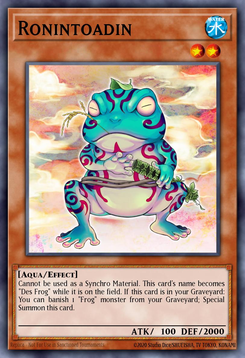 Crapaud Samouraï