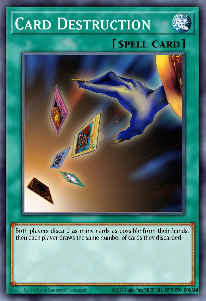 Destruction de Carte
